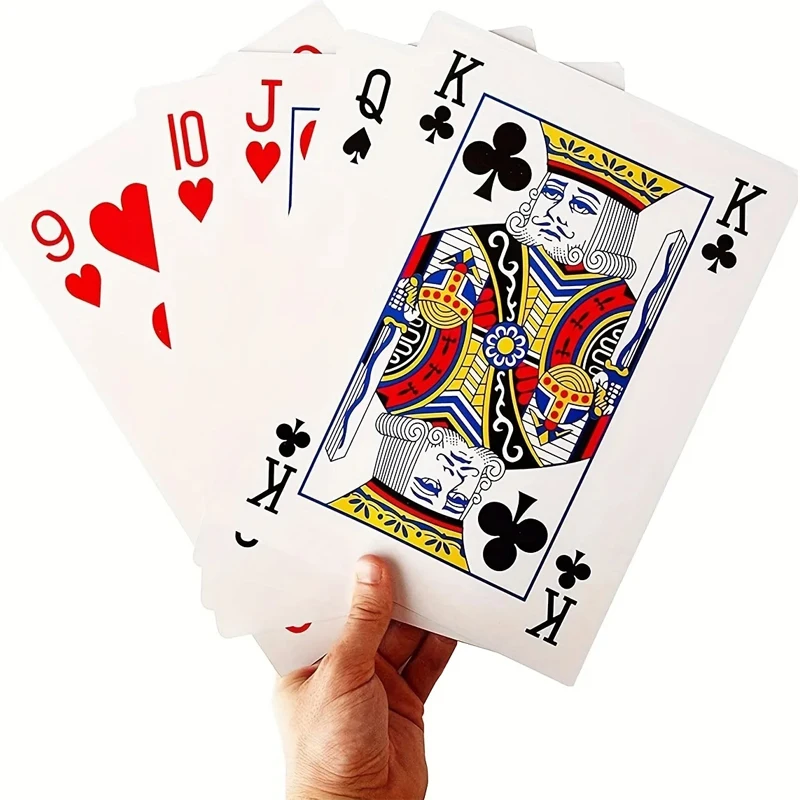 Party Games Adult Birthday - Super Duże Karty do Gry Jumbo