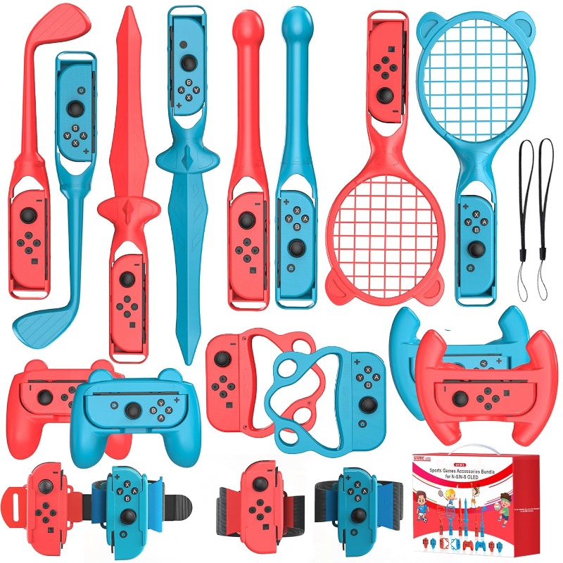 Party Games Switch 2 - Zestaw akcesoriów sportowych do Switch 2,
