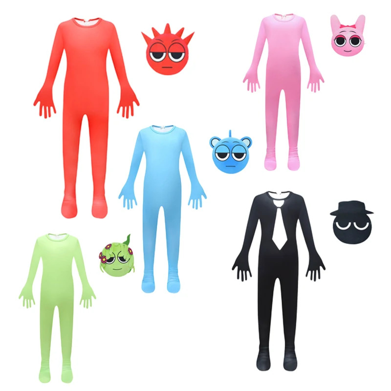 Kostium cosplay Incredibox Spr – Party Games Youtube recenzja i cena